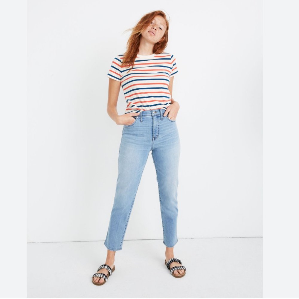 Madewell Stovepipe Jeans in Vance Wash EUC